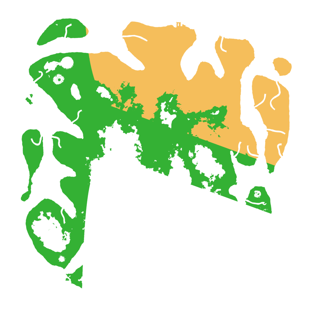 Biome Rust Map: Procedural Map, Size: 4500, Seed: 762082