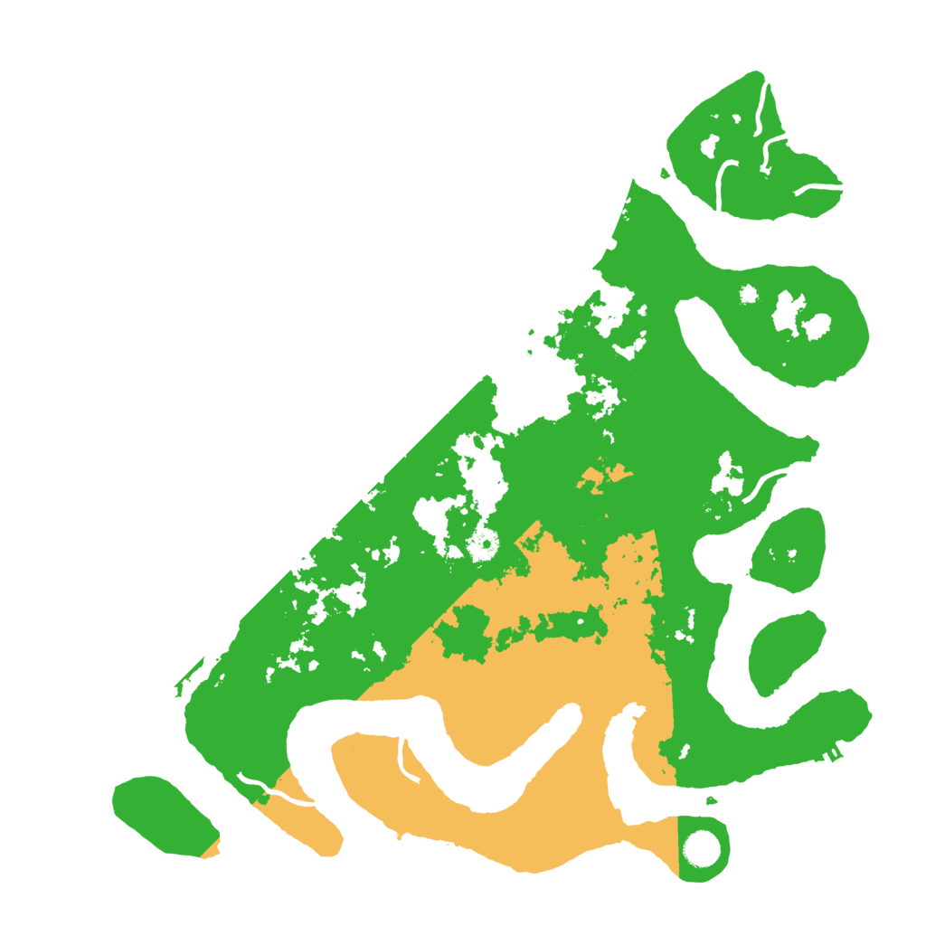 Biome Rust Map: Procedural Map, Size: 4500, Seed: 221595