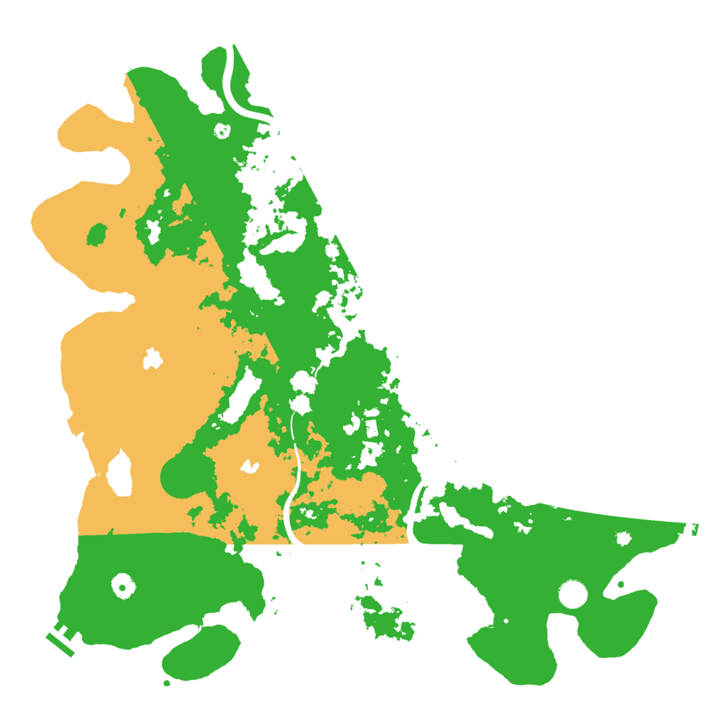 Biome Rust Map: Procedural Map, Size: 4500, Seed: 1887741