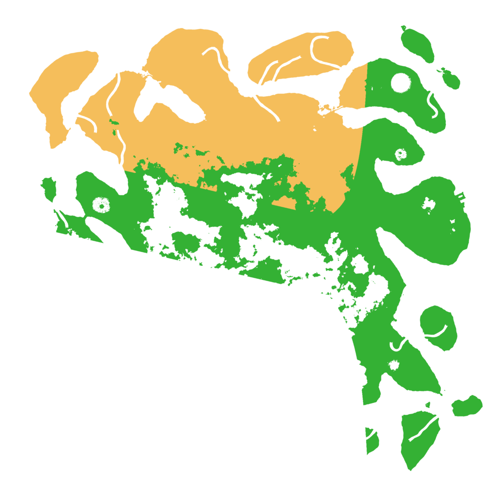 Biome Rust Map: Procedural Map, Size: 4500, Seed: 5591056