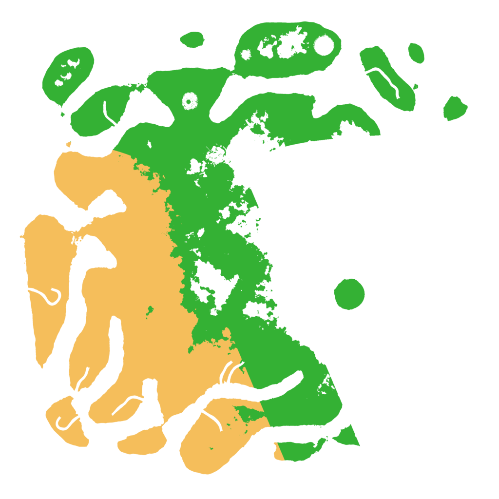 Biome Rust Map: Procedural Map, Size: 4500, Seed: 2873547