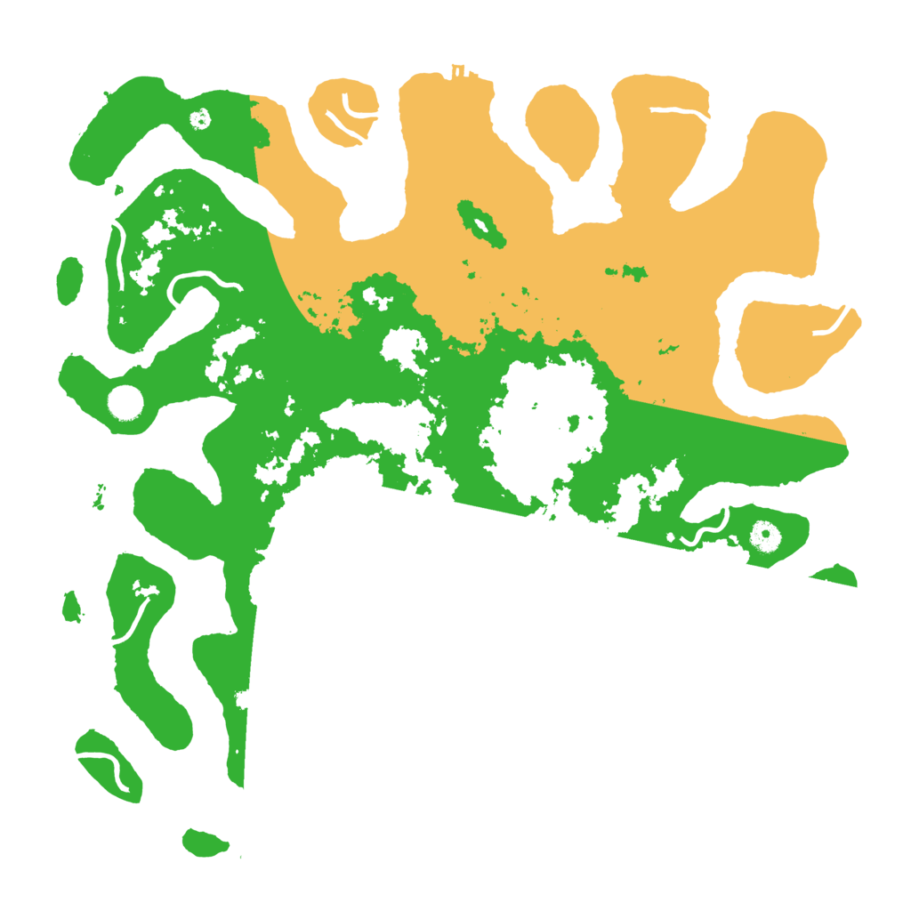 Biome Rust Map: Procedural Map, Size: 4500, Seed: 49244