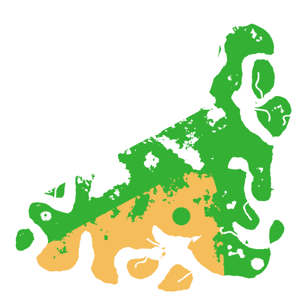 Biome Rust Map: Procedural Map, Size: 4500, Seed: 1711242