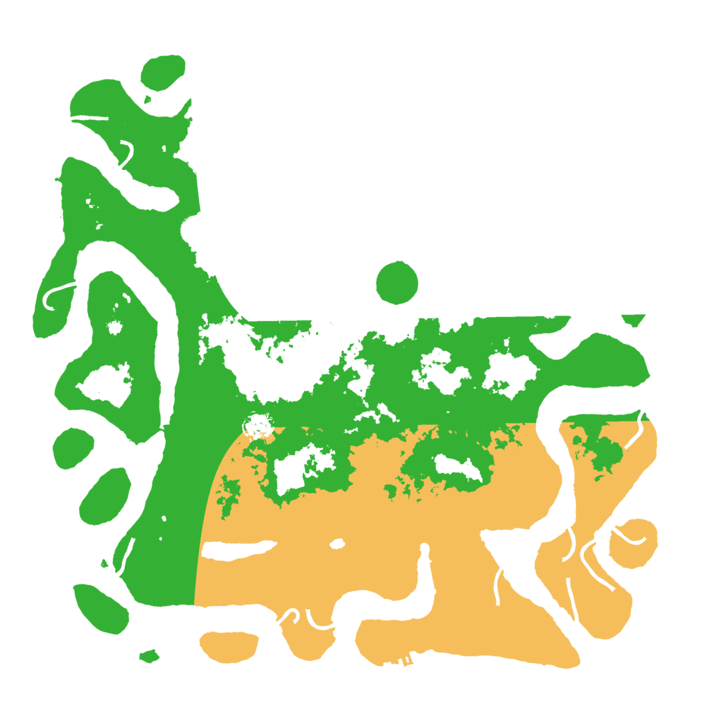 Biome Rust Map: Procedural Map, Size: 4500, Seed: 554693