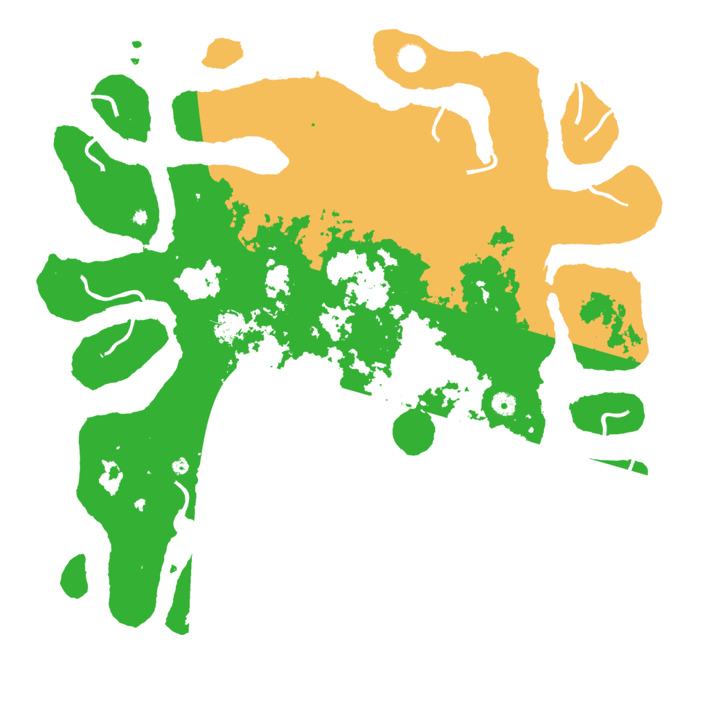 Biome Rust Map: Procedural Map, Size: 4500, Seed: 2412536