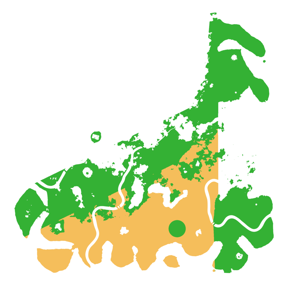 Biome Rust Map: Procedural Map, Size: 4500, Seed: 4142596