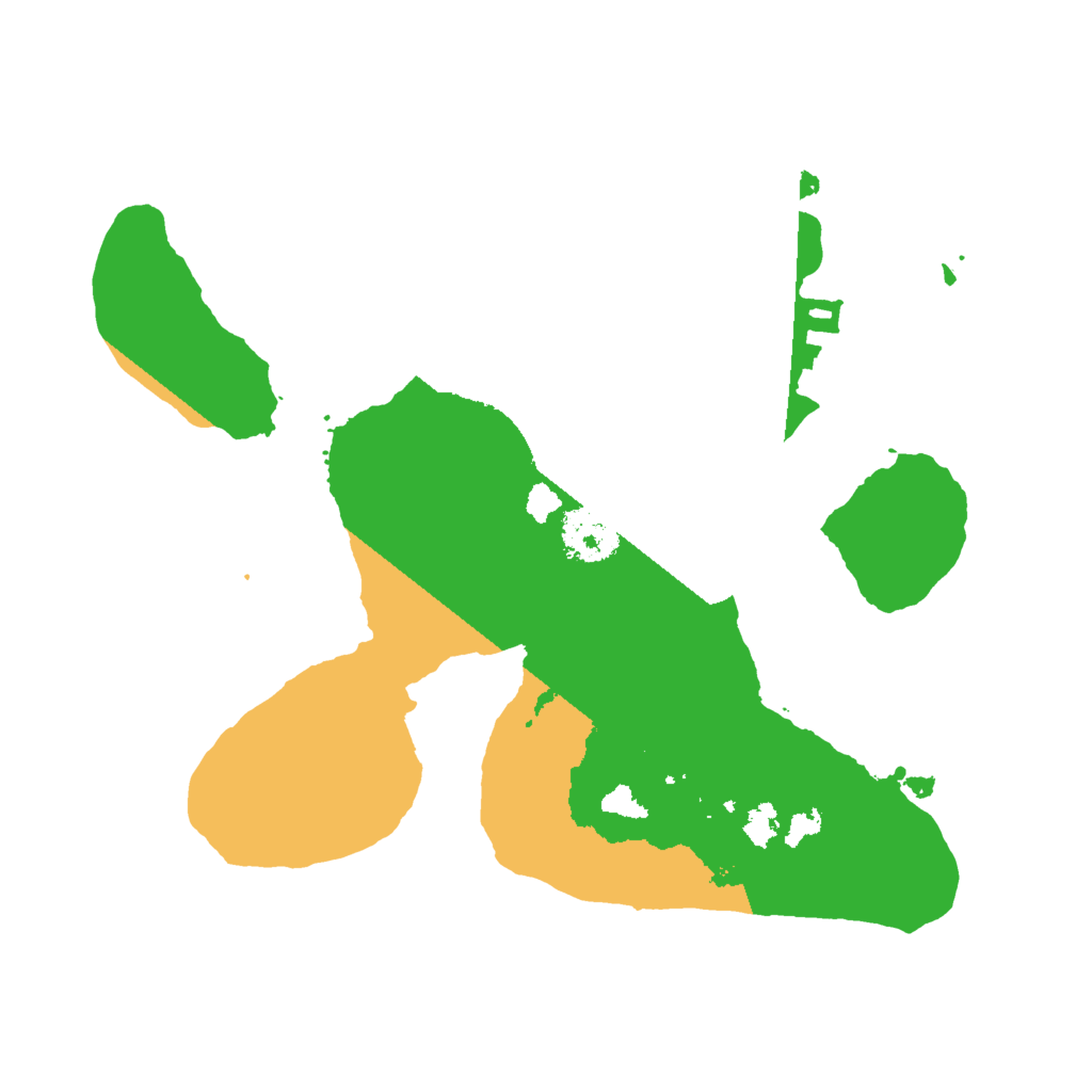 Biome Rust Map: Procedural Map, Size: 2000, Seed: 82213