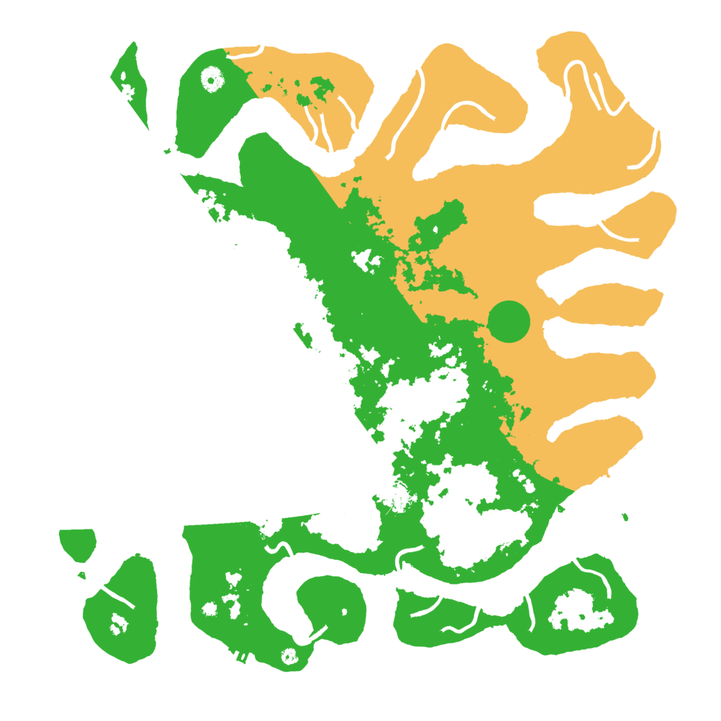 Biome Rust Map: Procedural Map, Size: 4500, Seed: 4410392