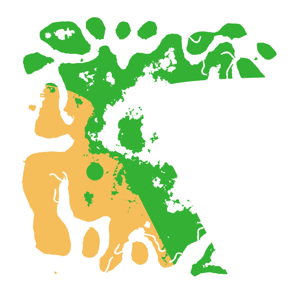 Biome Rust Map: Procedural Map, Size: 4500, Seed: 2627317