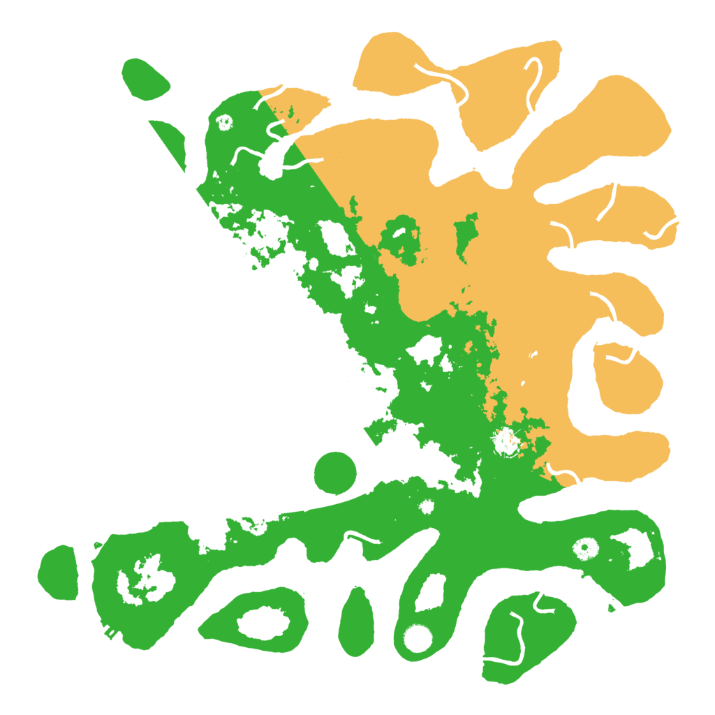 Biome Rust Map: Procedural Map, Size: 4500, Seed: 5254912