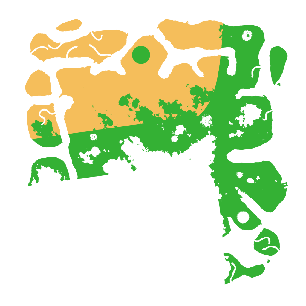 Biome Rust Map: Procedural Map, Size: 4500, Seed: 1397938