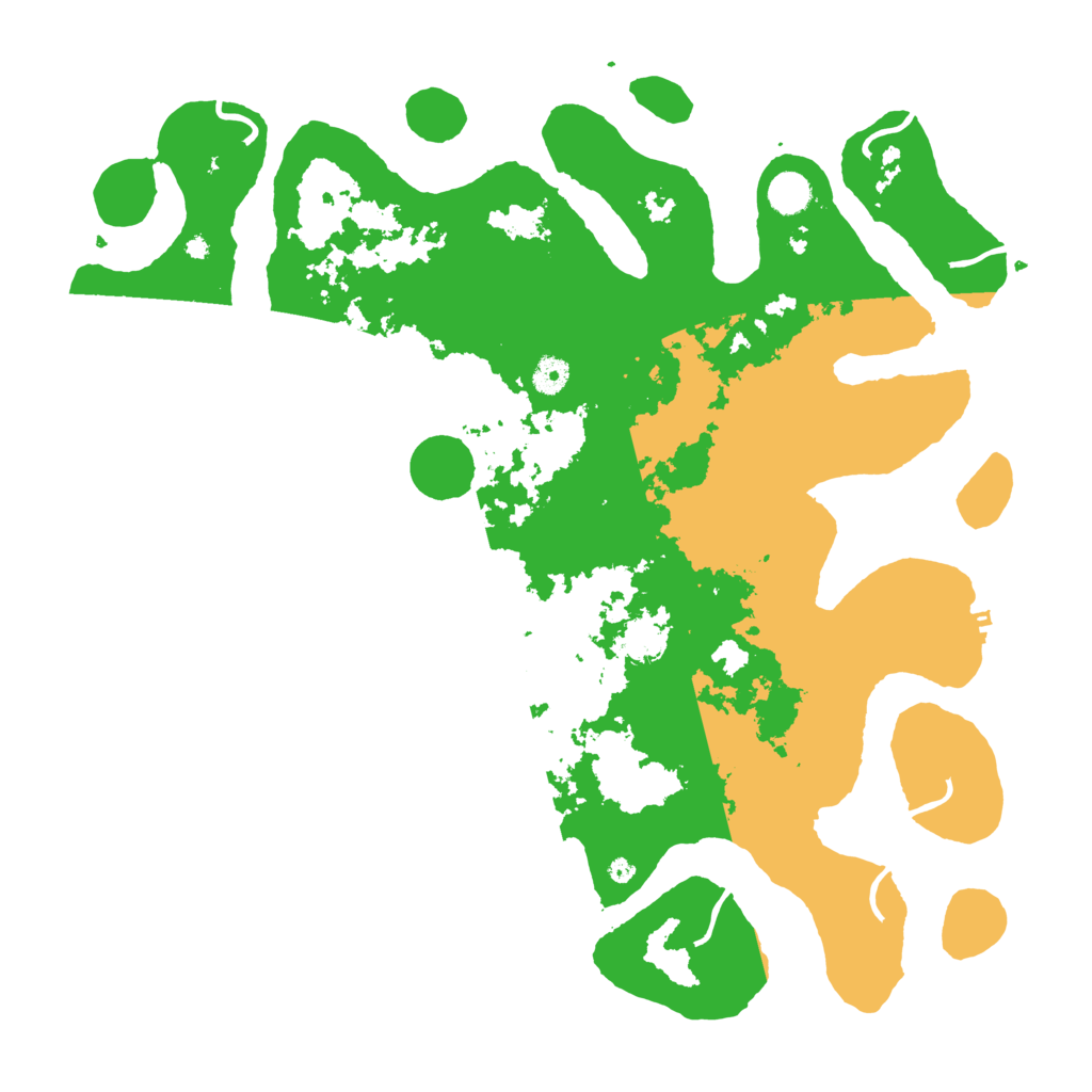 Biome Rust Map: Procedural Map, Size: 4500, Seed: 4765156
