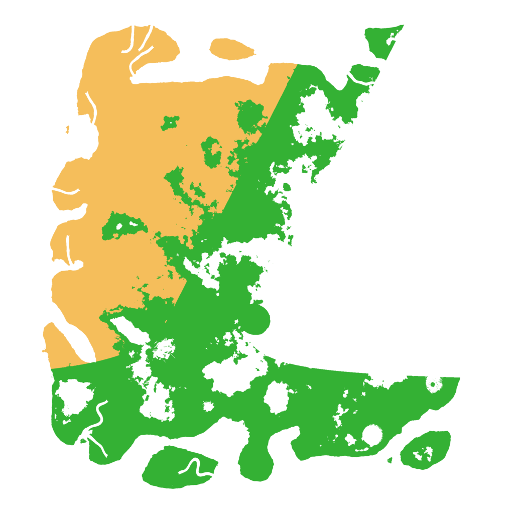 Biome Rust Map: Procedural Map, Size: 4500, Seed: 1287497