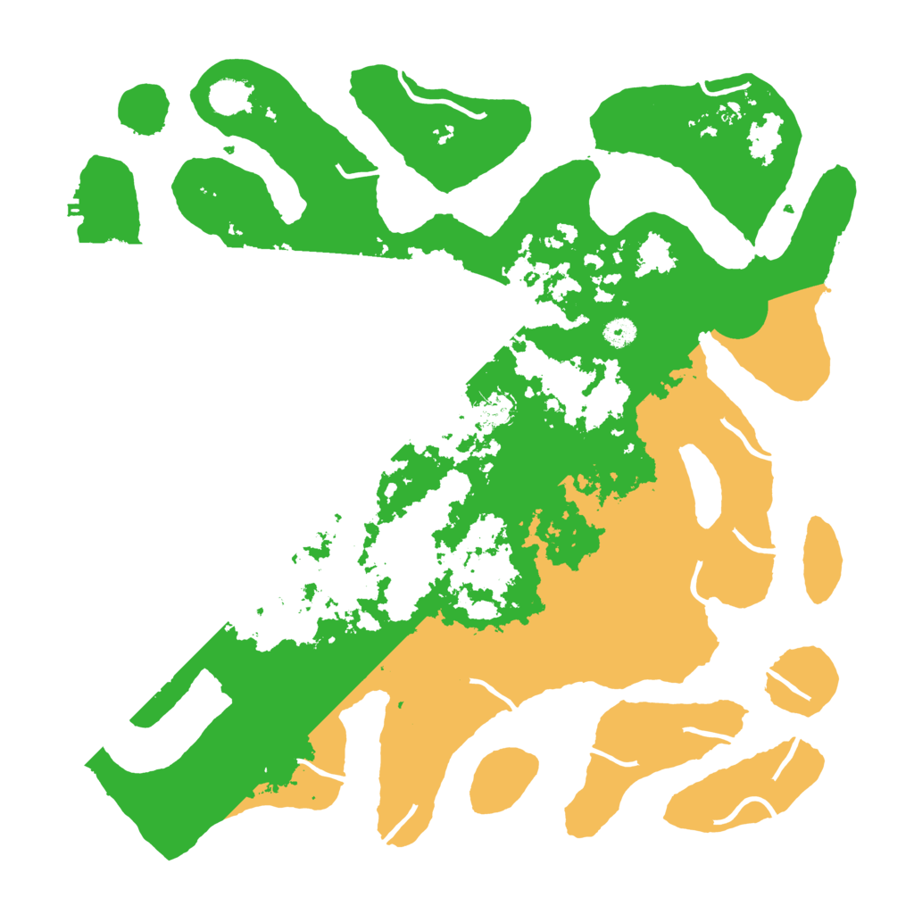 Biome Rust Map: Procedural Map, Size: 4500, Seed: 1941282