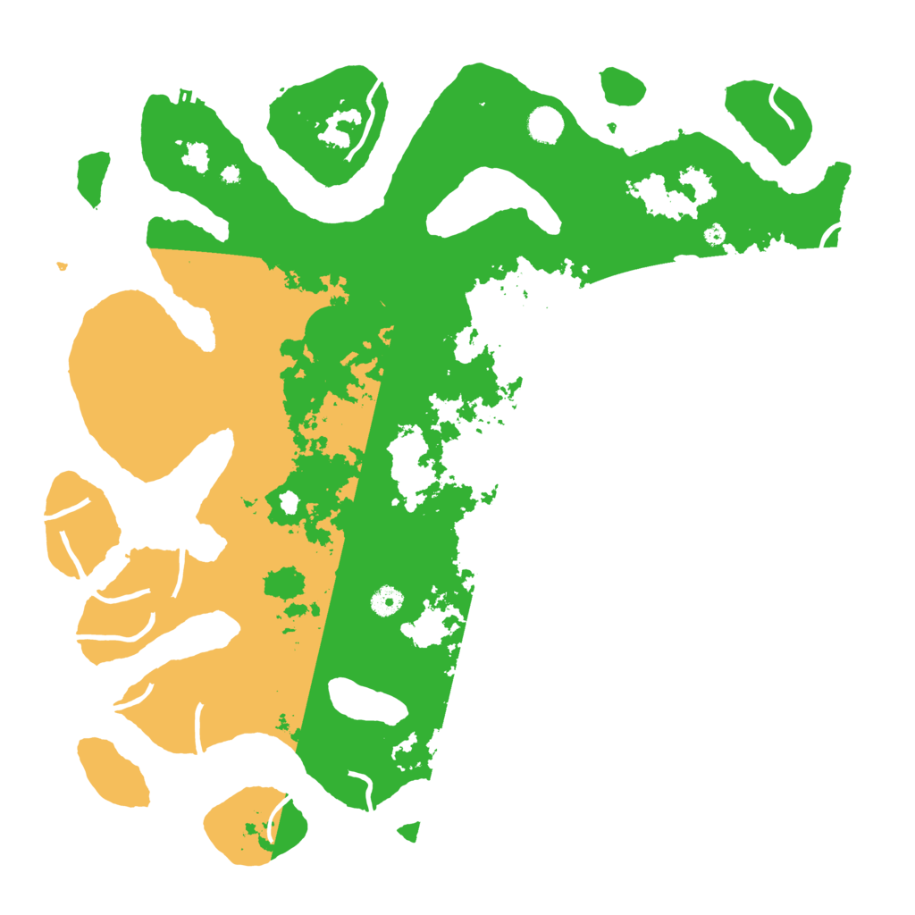 Biome Rust Map: Procedural Map, Size: 4500, Seed: 5287720