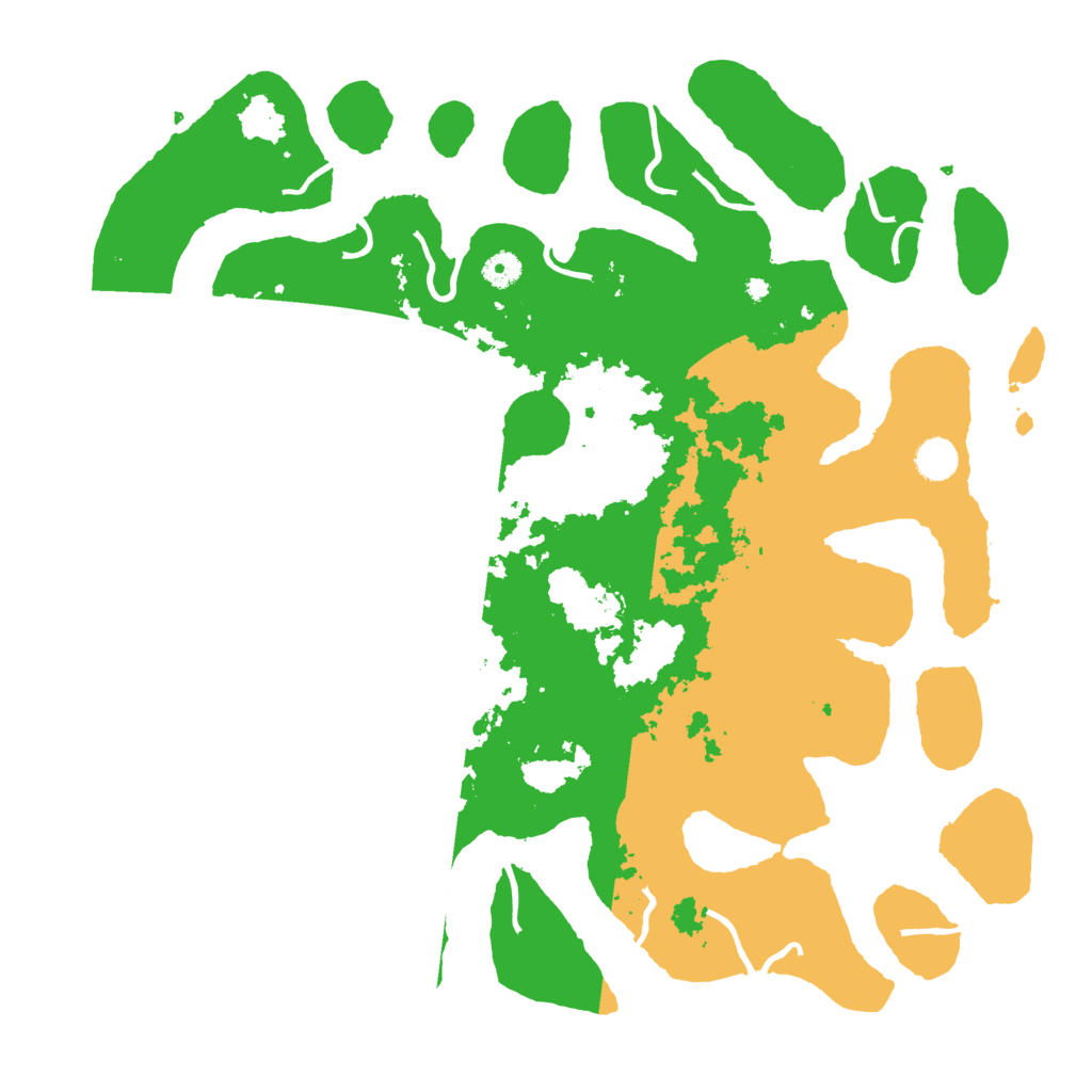 Biome Rust Map: Procedural Map, Size: 4500, Seed: 3124022