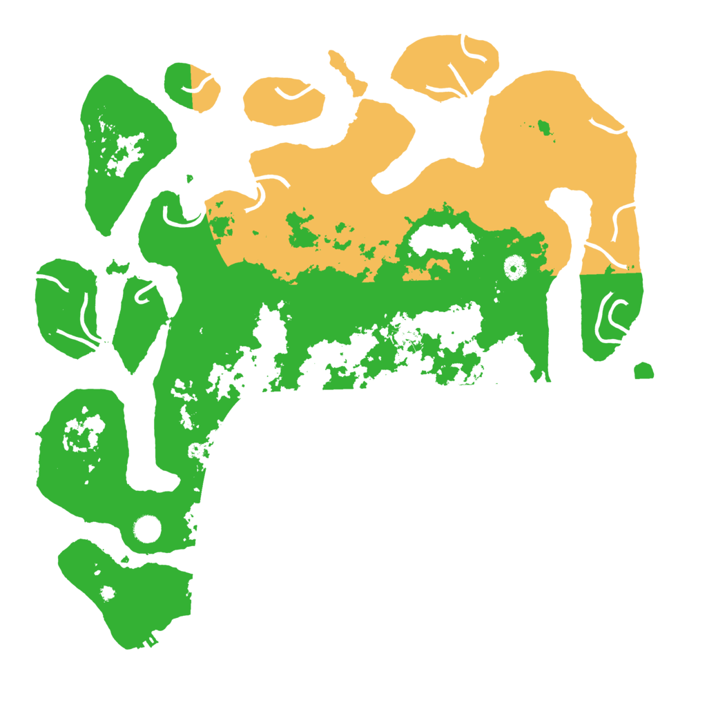 Biome Rust Map: Procedural Map, Size: 4500, Seed: 3688498