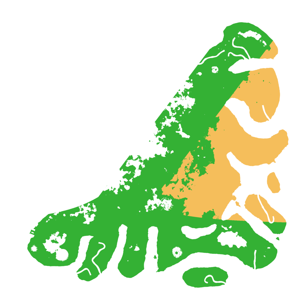 Biome Rust Map: Procedural Map, Size: 4500, Seed: 4532191