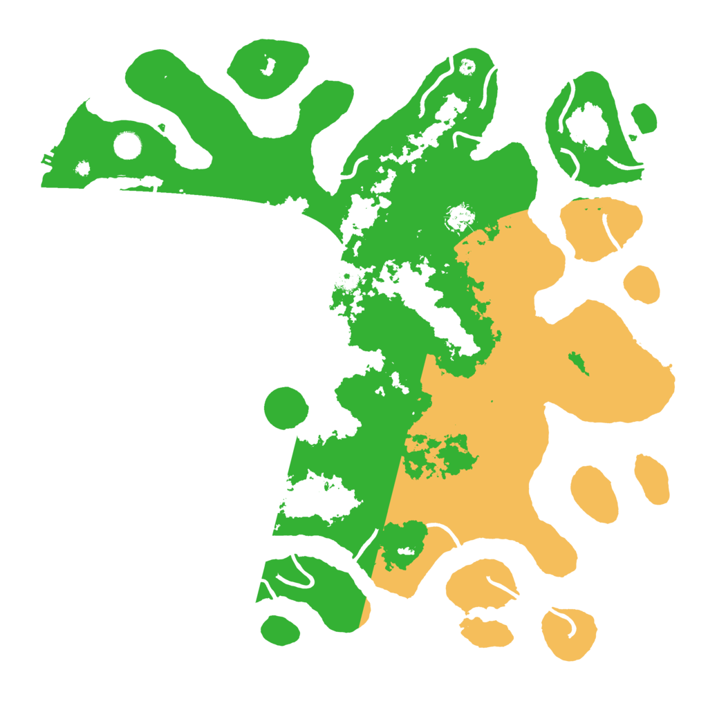 Biome Rust Map: Procedural Map, Size: 4500, Seed: 4763607