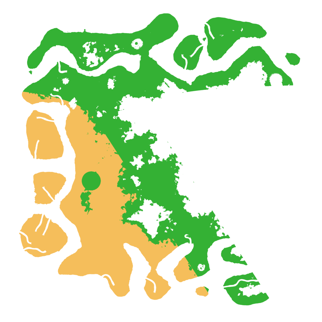 Biome Rust Map: Procedural Map, Size: 4500, Seed: 6066099