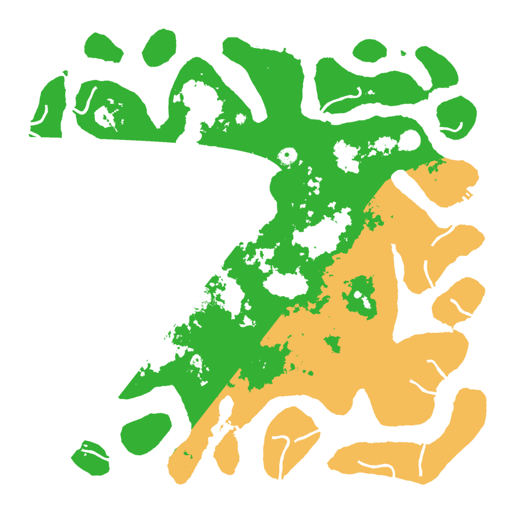 Biome Rust Map: Procedural Map, Size: 4500, Seed: 92750