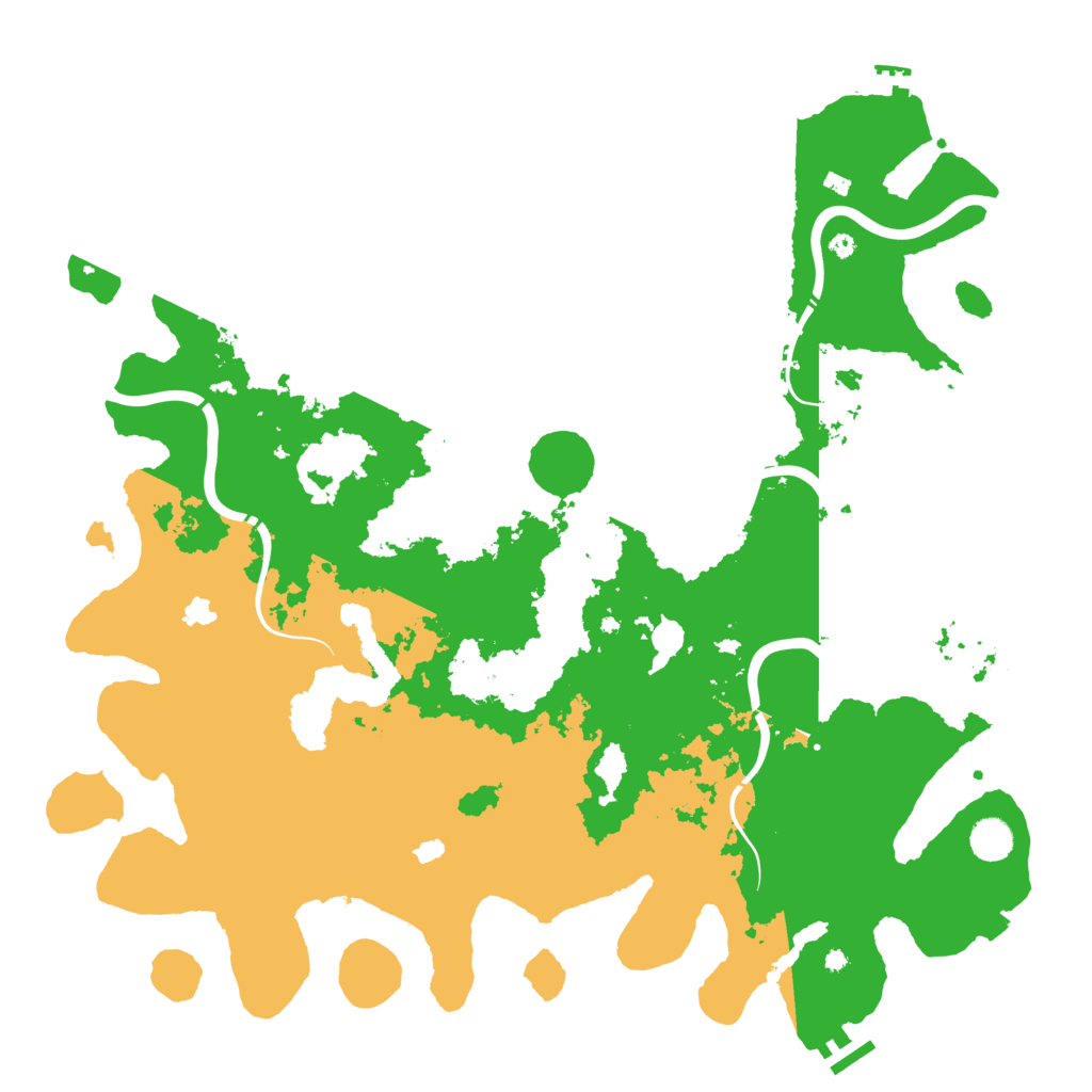 Biome Rust Map: Procedural Map, Size: 4500, Seed: 5183705
