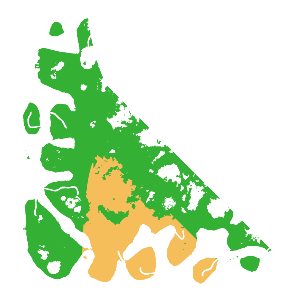 Biome Rust Map: Procedural Map, Size: 4500, Seed: 792899