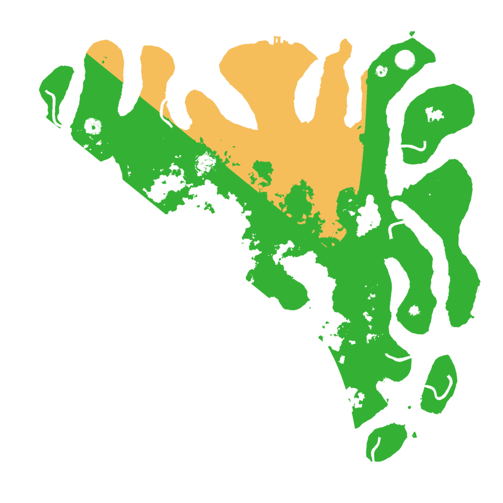 Biome Rust Map: Procedural Map, Size: 4500, Seed: 2005230