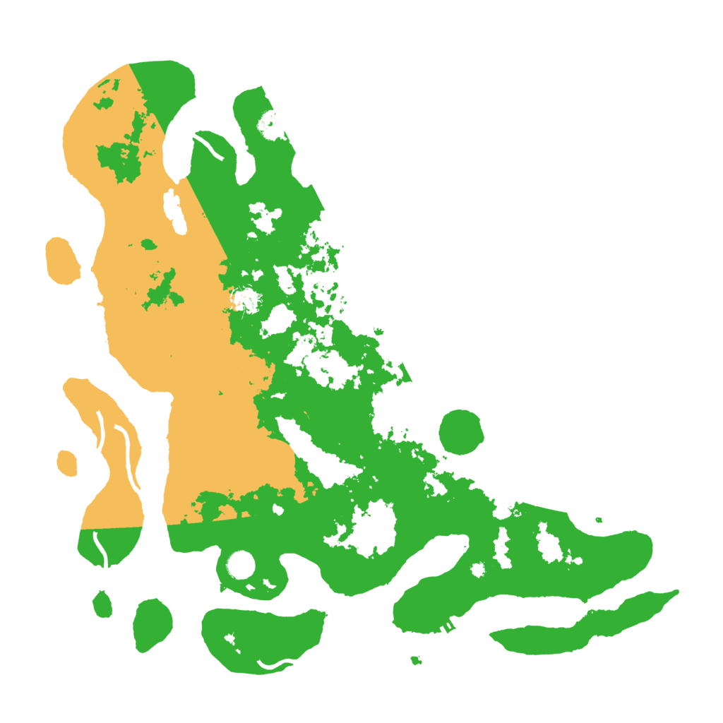 Biome Rust Map: Procedural Map, Size: 4500, Seed: 6008924