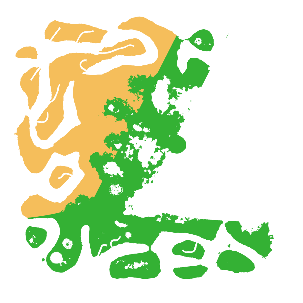 Biome Rust Map: Procedural Map, Size: 4500, Seed: 5300479