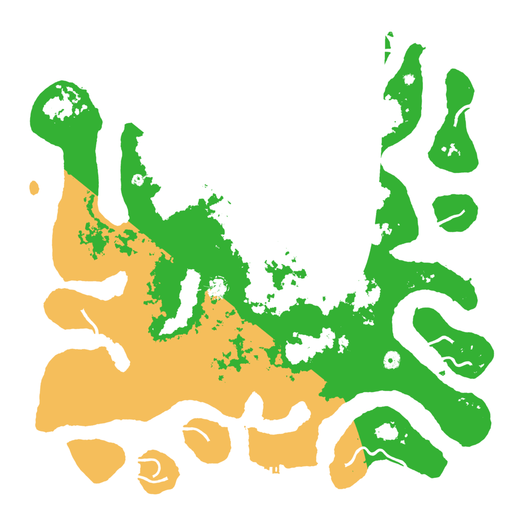 Biome Rust Map: Procedural Map, Size: 4500, Seed: 2502668