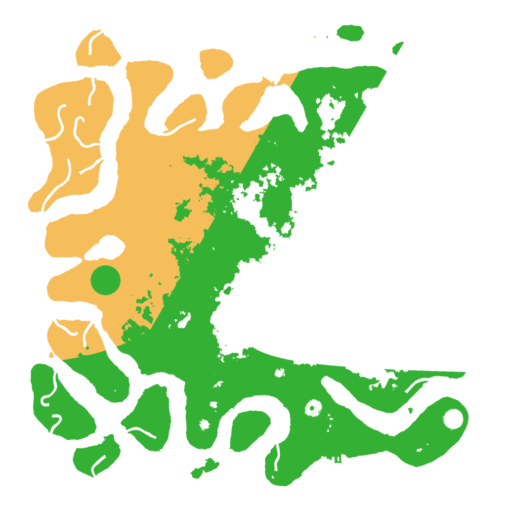 Biome Rust Map: Procedural Map, Size: 4500, Seed: 5668920