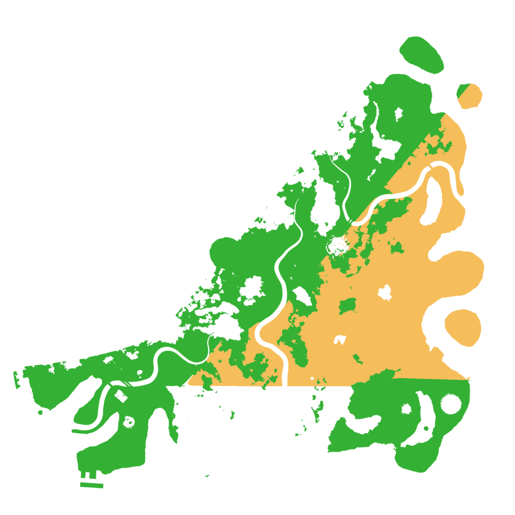Biome Rust Map: Procedural Map, Size: 4500, Seed: 5459017
