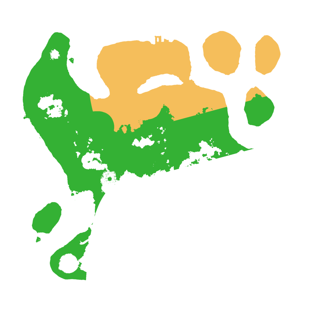 Biome Rust Map: Procedural Map, Size: 3000, Seed: 341229