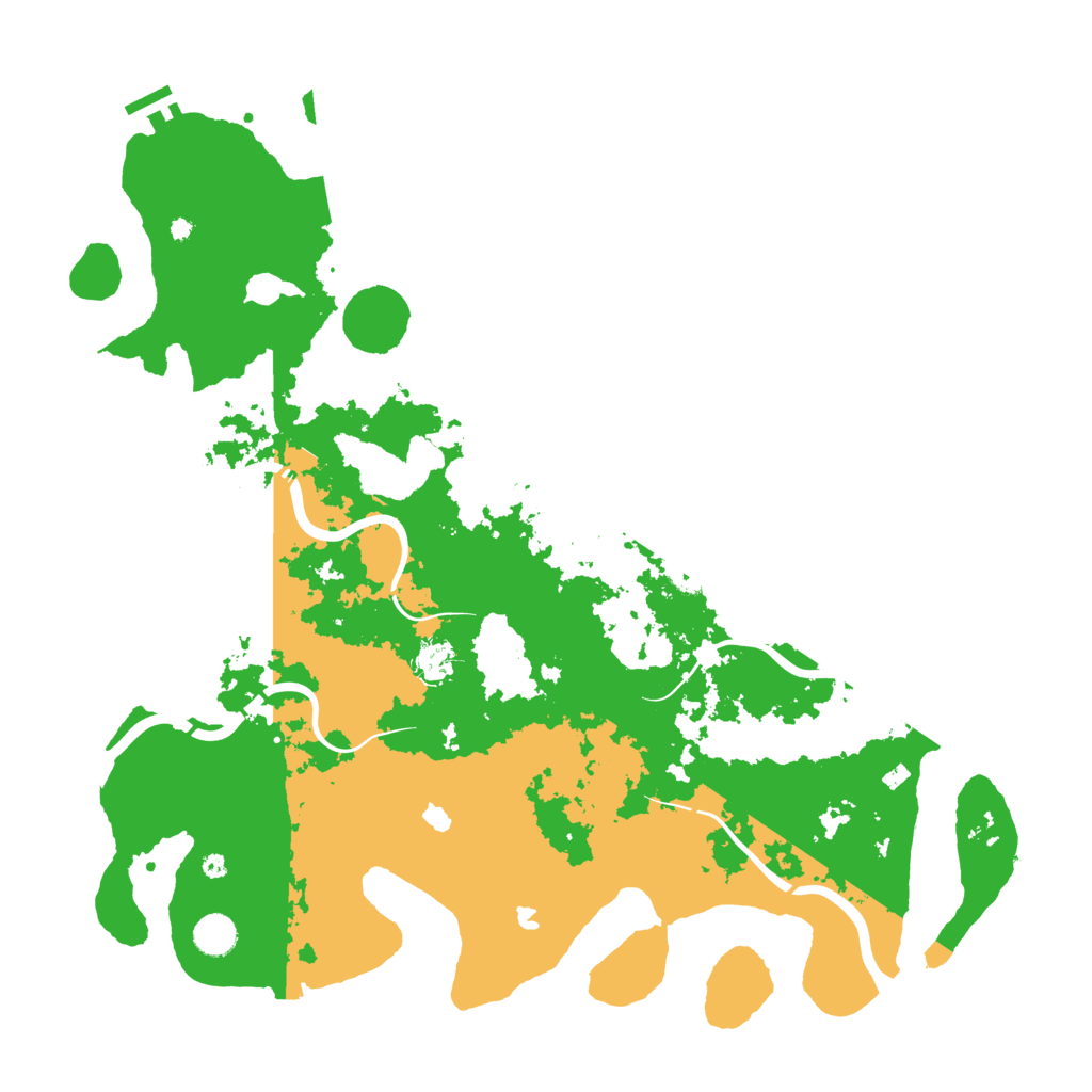 Biome Rust Map: Procedural Map, Size: 4500, Seed: 4526411