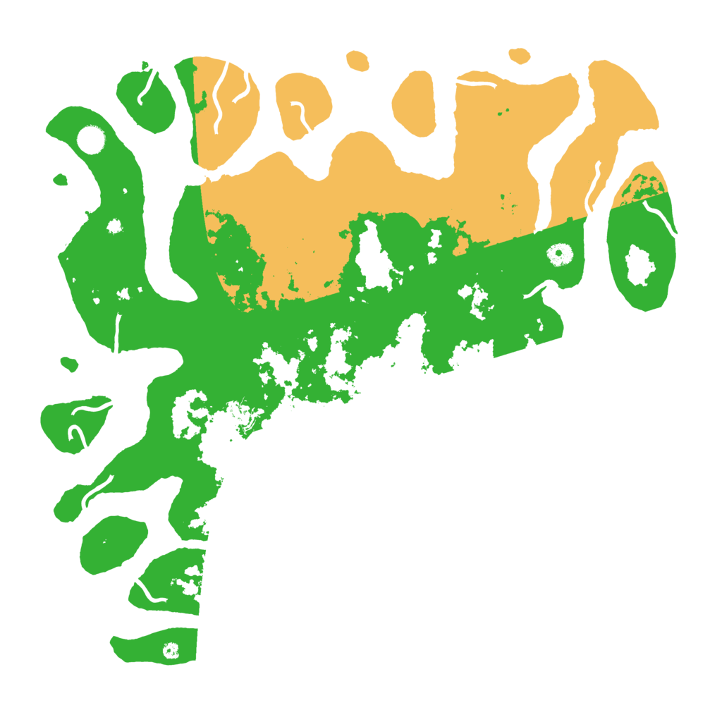 Biome Rust Map: Procedural Map, Size: 4500, Seed: 514289