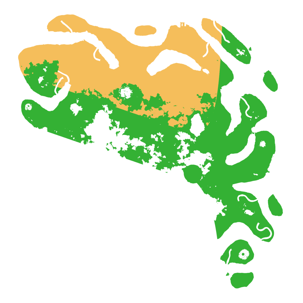 Biome Rust Map: Procedural Map, Size: 4500, Seed: 2845911