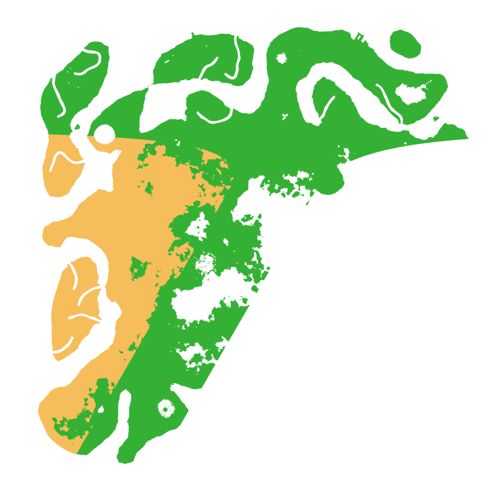 Biome Rust Map: Procedural Map, Size: 4500, Seed: 3916732