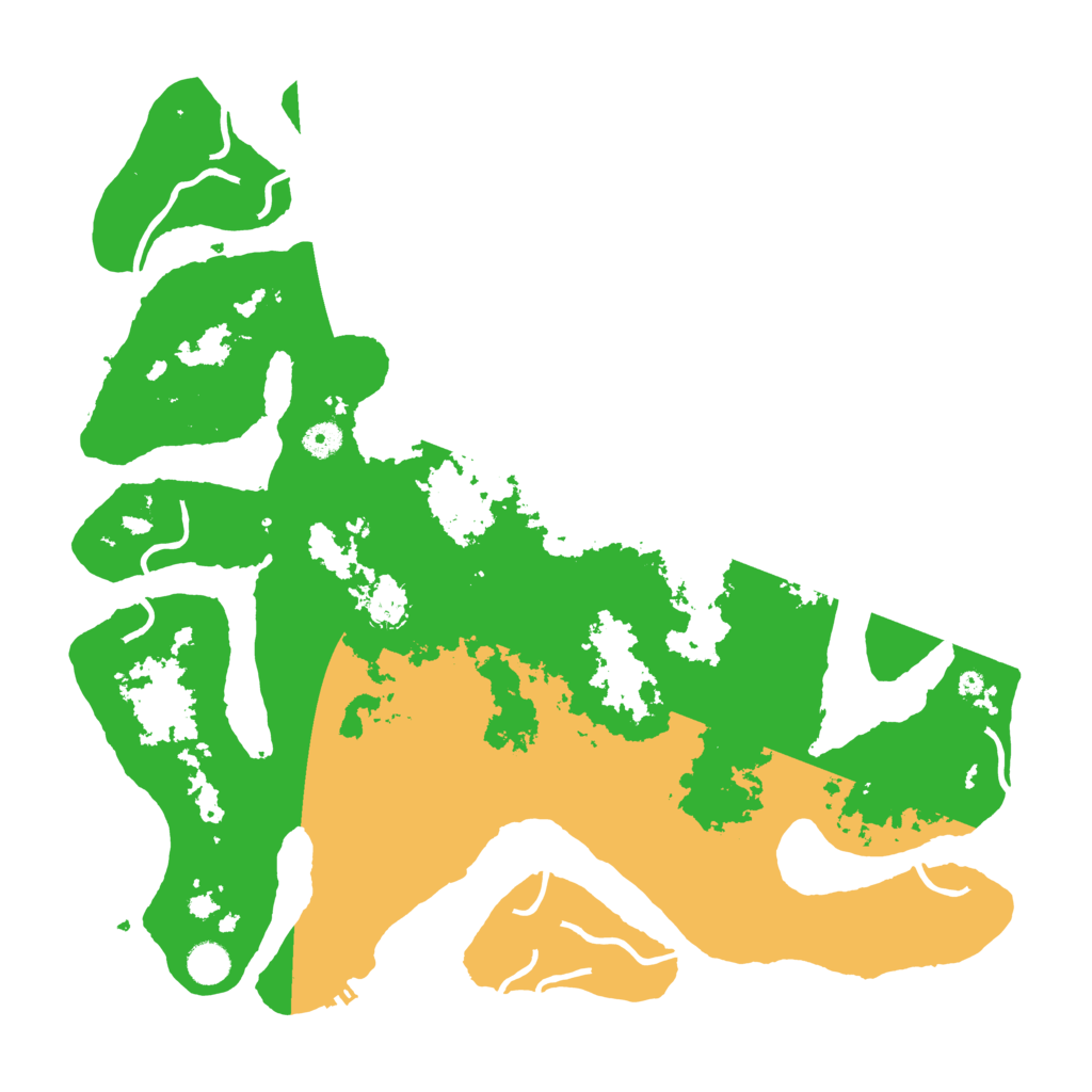 Biome Rust Map: Procedural Map, Size: 4500, Seed: 1790097