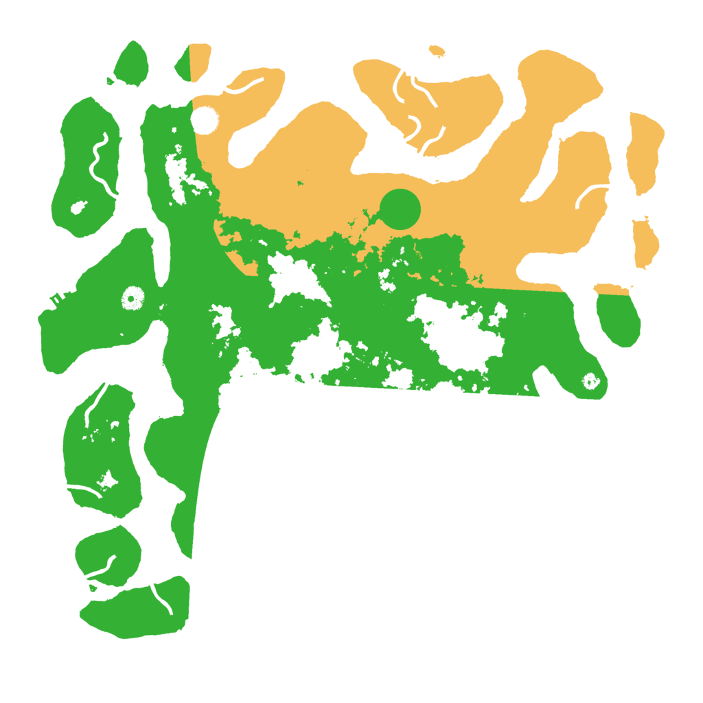 Biome Rust Map: Procedural Map, Size: 4500, Seed: 4384247