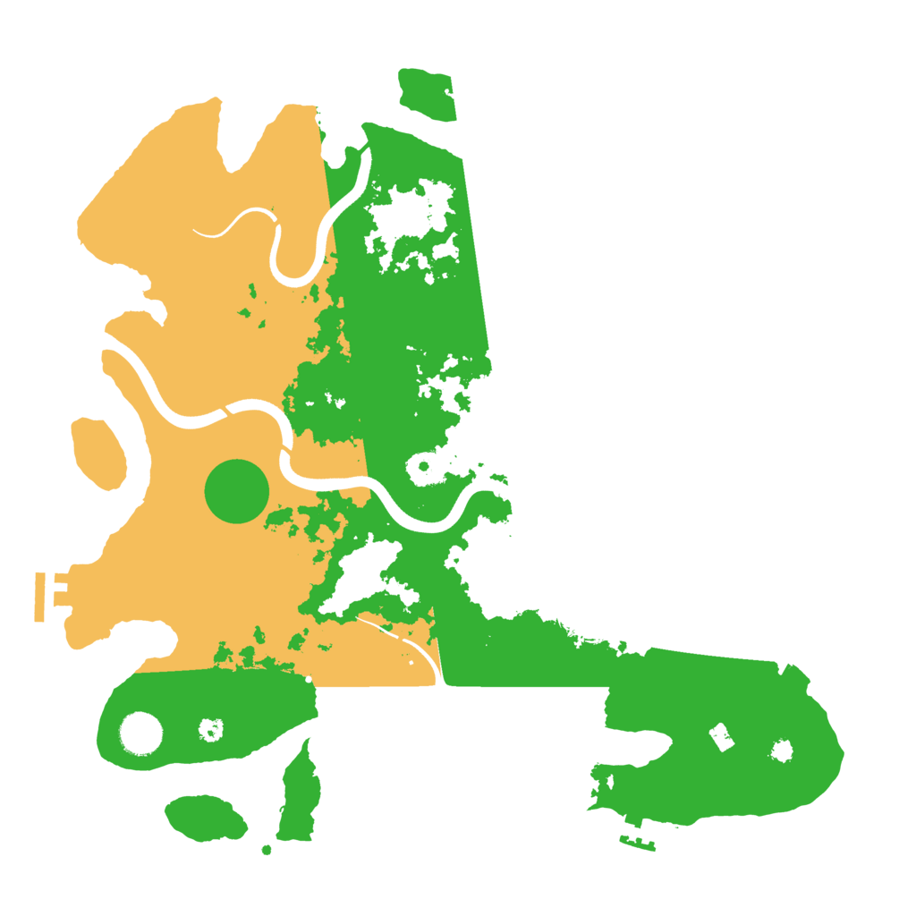 Biome Rust Map: Procedural Map, Size: 3750, Seed: 194648