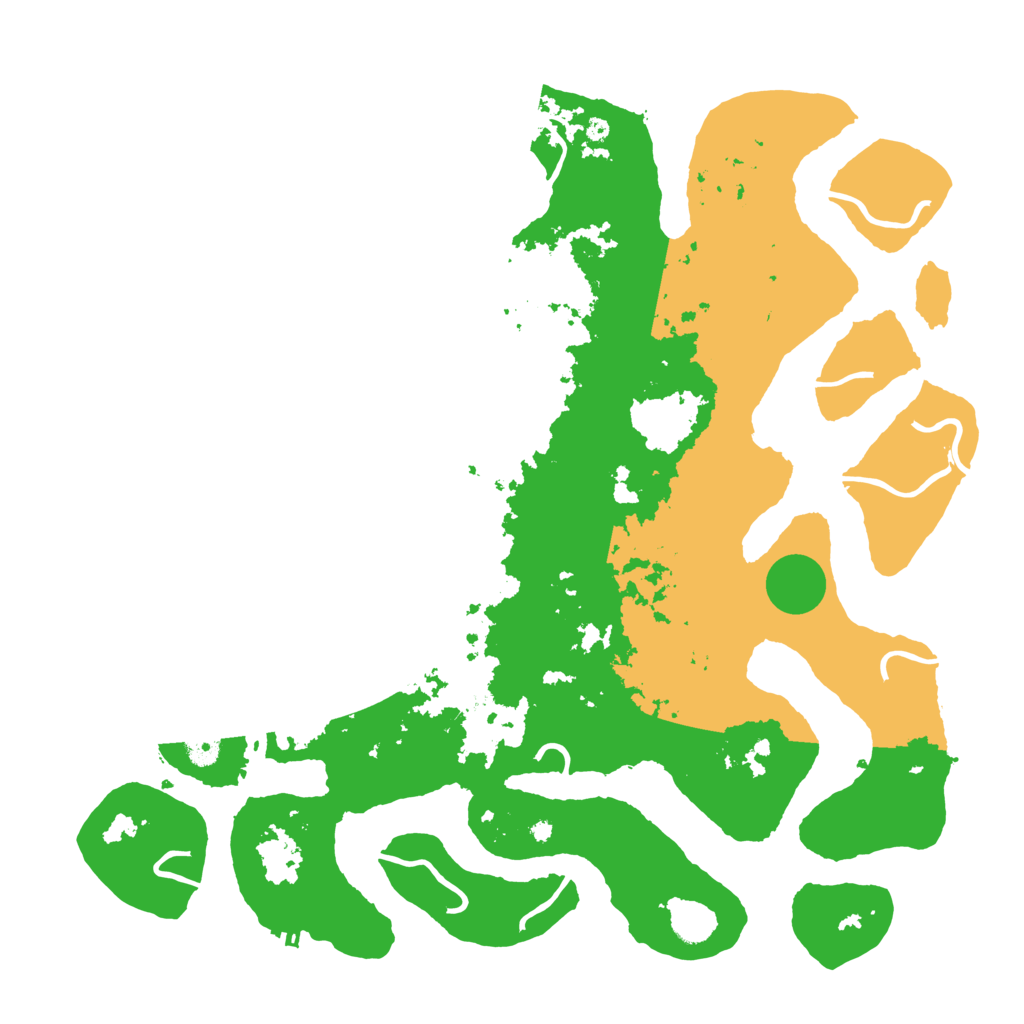 Biome Rust Map: Procedural Map, Size: 4500, Seed: 3946020