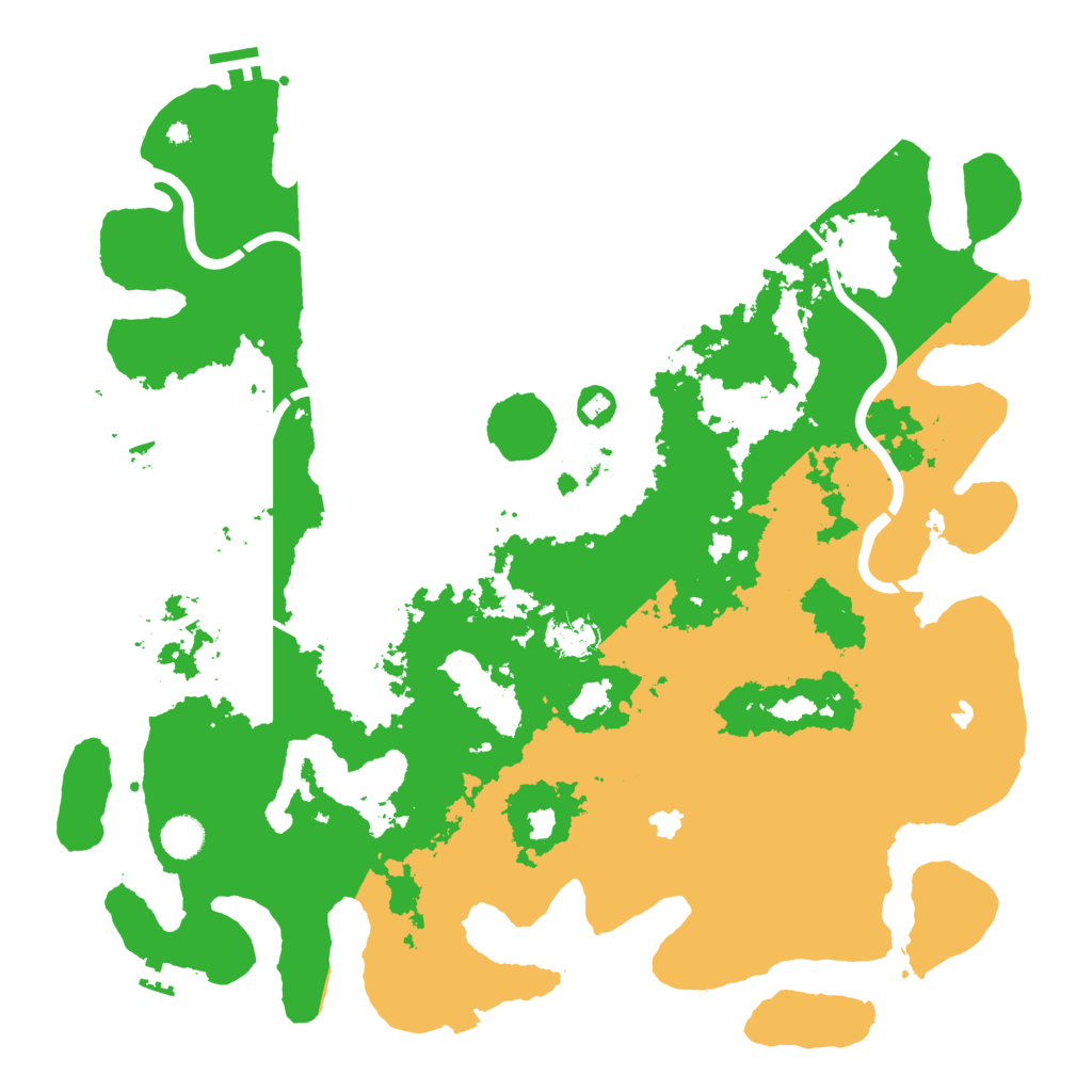 Biome Rust Map: Procedural Map, Size: 4500, Seed: 4446583