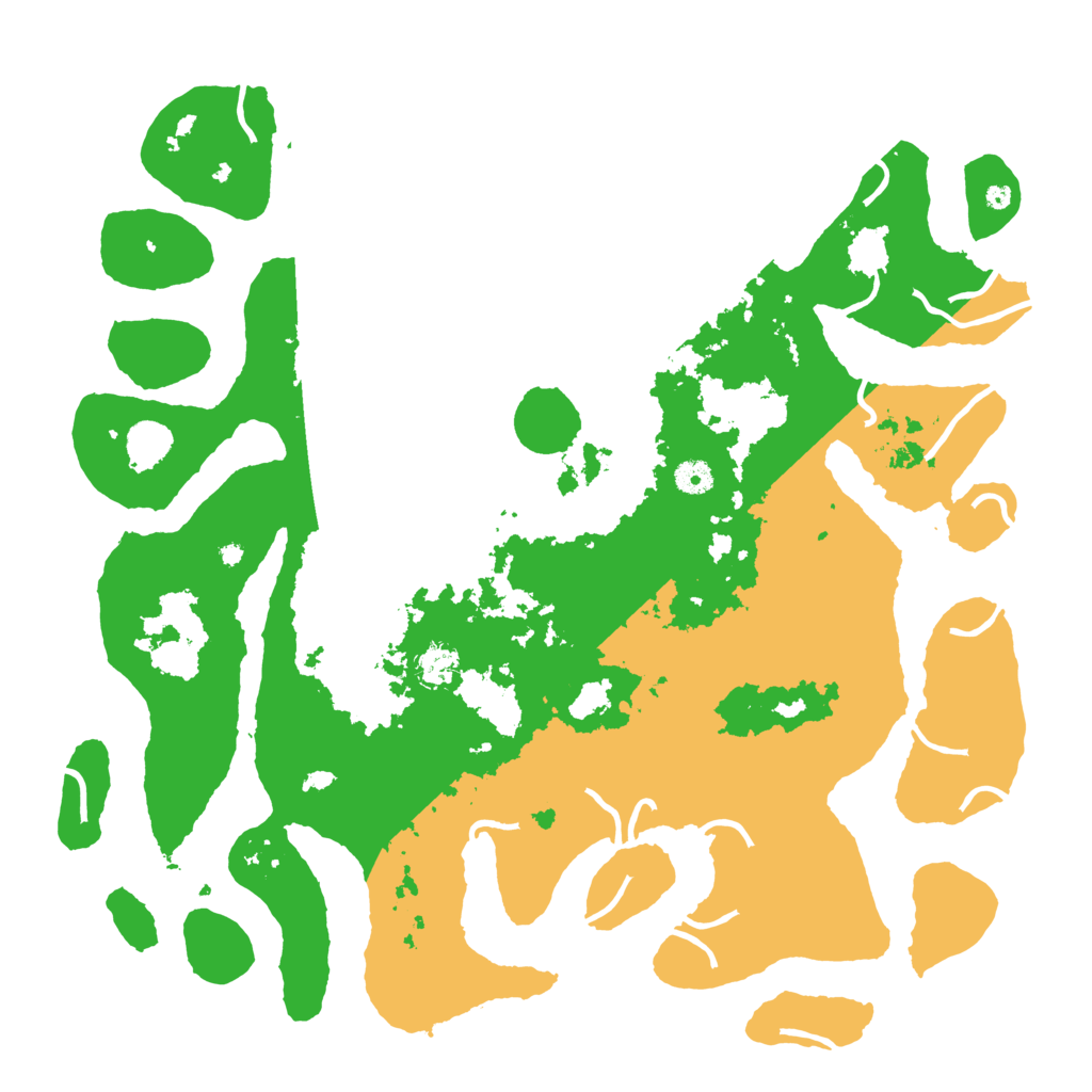 Biome Rust Map: Procedural Map, Size: 4500, Seed: 4446583