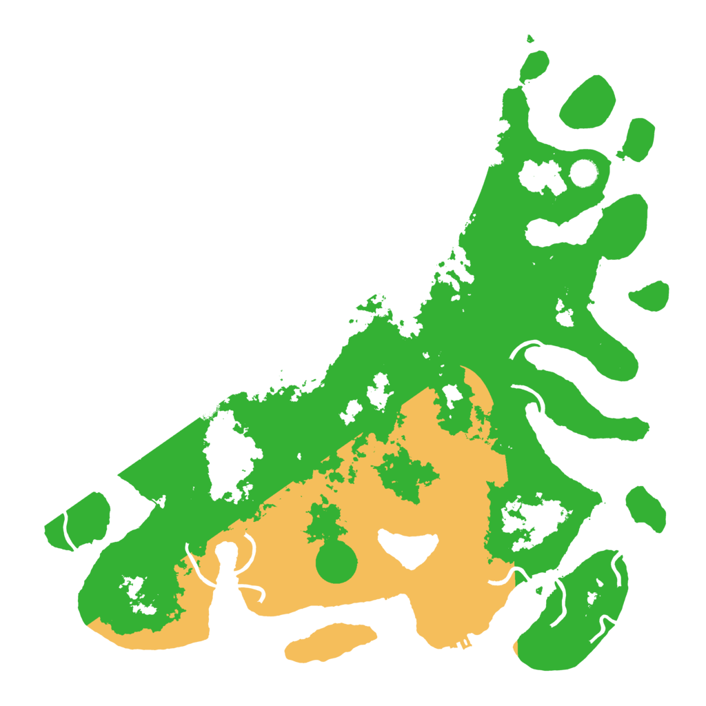 Biome Rust Map: Procedural Map, Size: 4500, Seed: 5980290