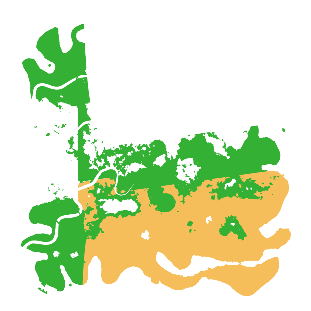 Biome Rust Map: Procedural Map, Size: 4500, Seed: 5538676