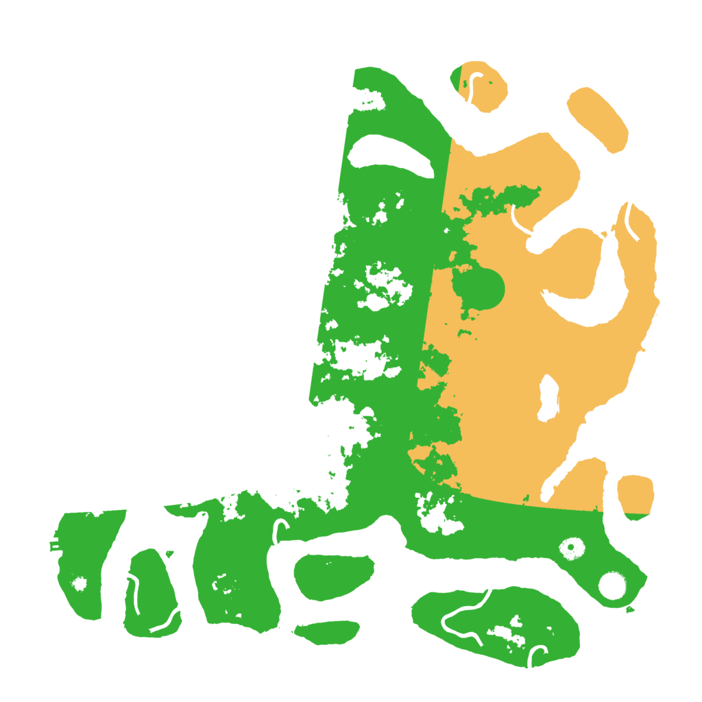 Biome Rust Map: Procedural Map, Size: 4500, Seed: 5313536