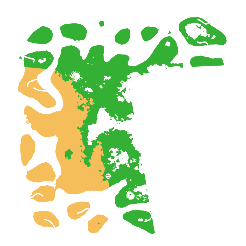 Biome Rust Map: Procedural Map, Size: 4500, Seed: 3511351