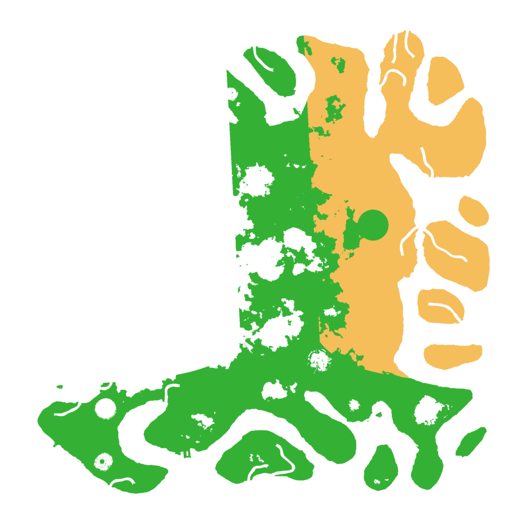 Biome Rust Map: Procedural Map, Size: 4500, Seed: 3179289