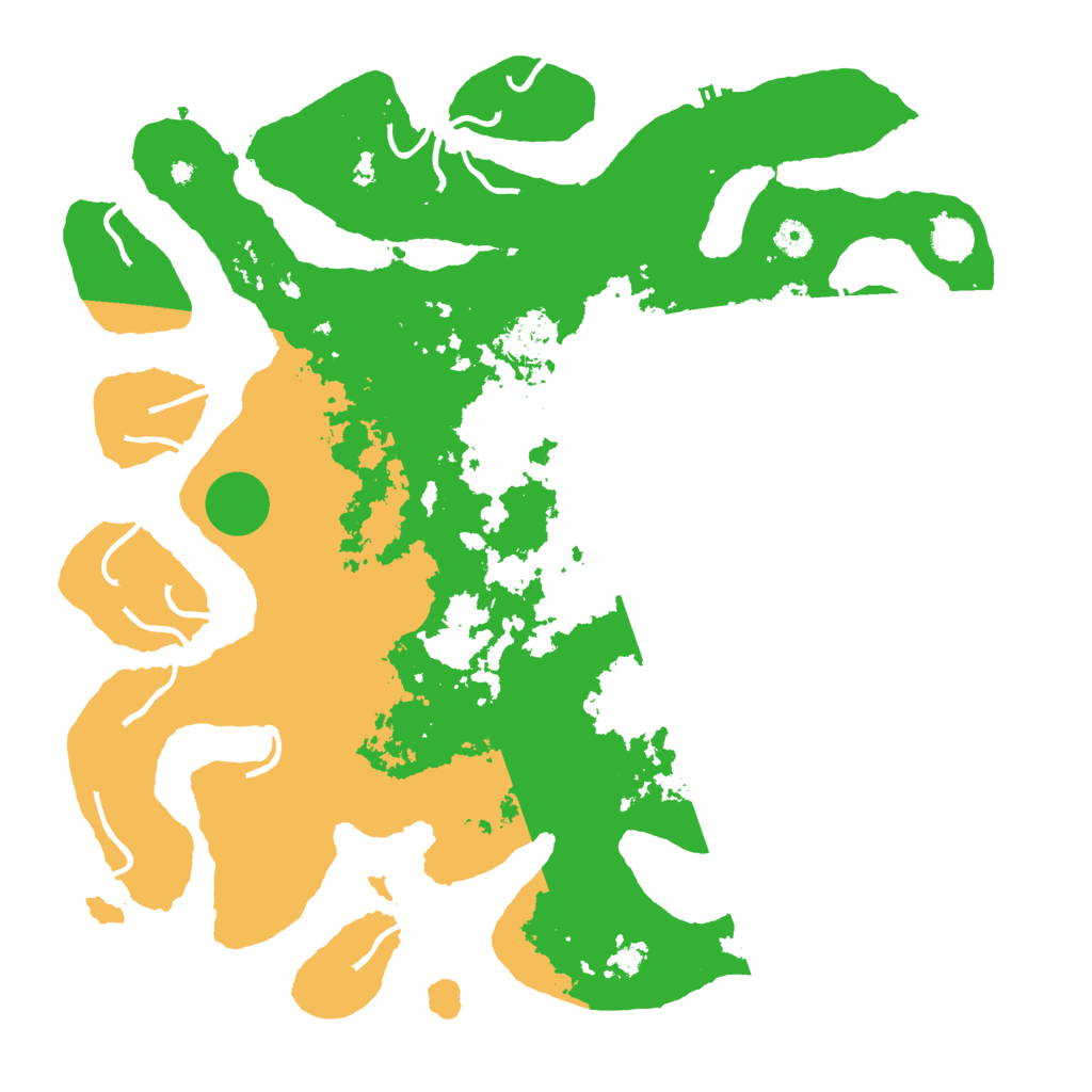 Biome Rust Map: Procedural Map, Size: 4500, Seed: 5578077